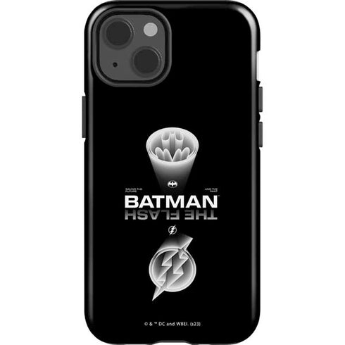 DC Comics The Flash Movie: Batman Flash Future & Past iPhone 15 Impact Case
